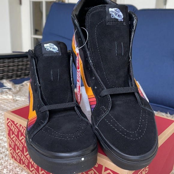 Vans Sk8-Hi Reissue Refract Black/Multi Men’s - Picture 9 of 16